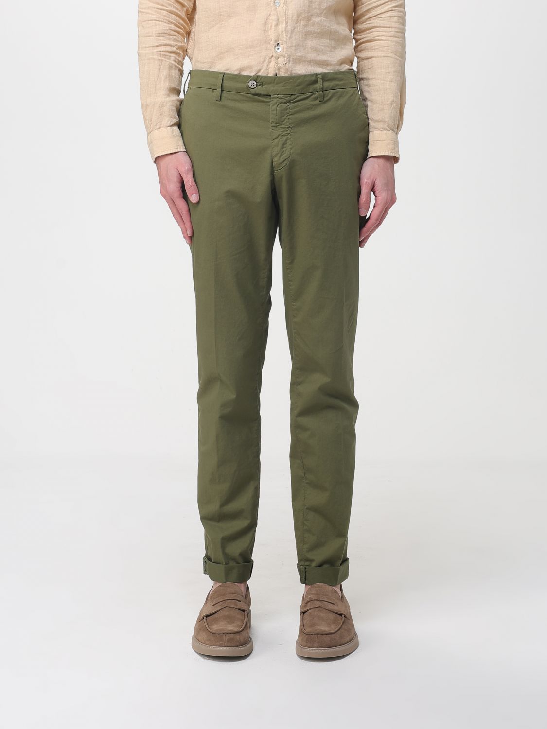 Pants Men color Forest Green