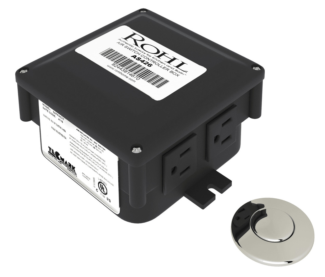 Air Activated Switch Button with Control Box for Waste Disposal