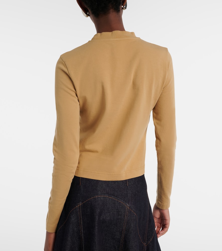 Gros Grain cotton-blend T-shirt