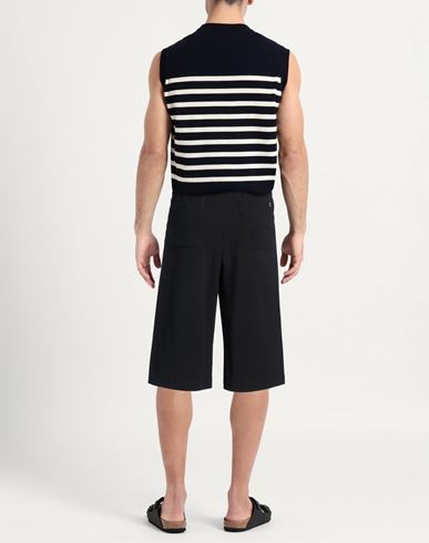 Man Shorts & Bermuda Shorts Black Size S Cotton