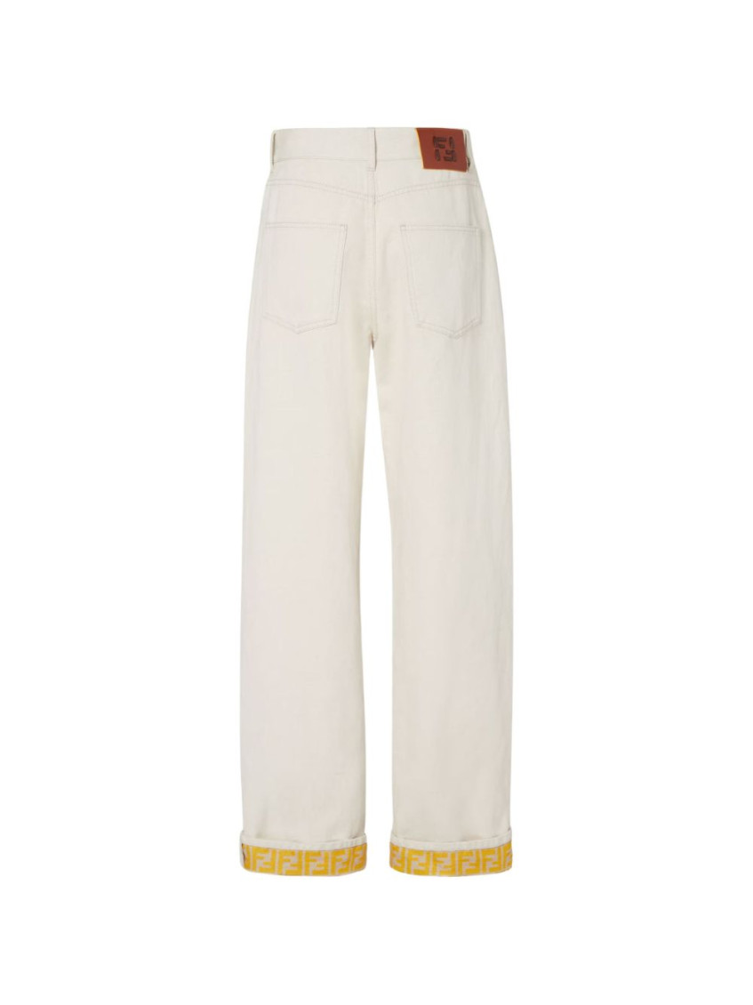 Ff Reverse Denim Jeans