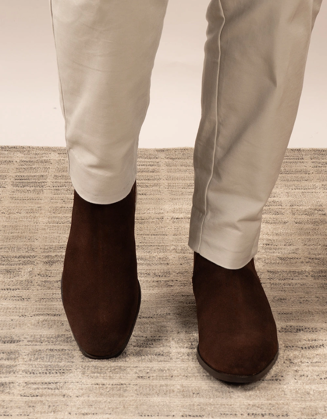 Oswin Hyde Men's Vinnie Chelsea Boot Brown