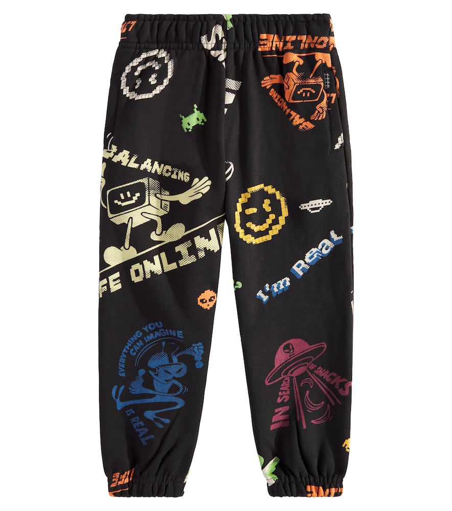 Molo Adan printed cotton jersey sweatpants
