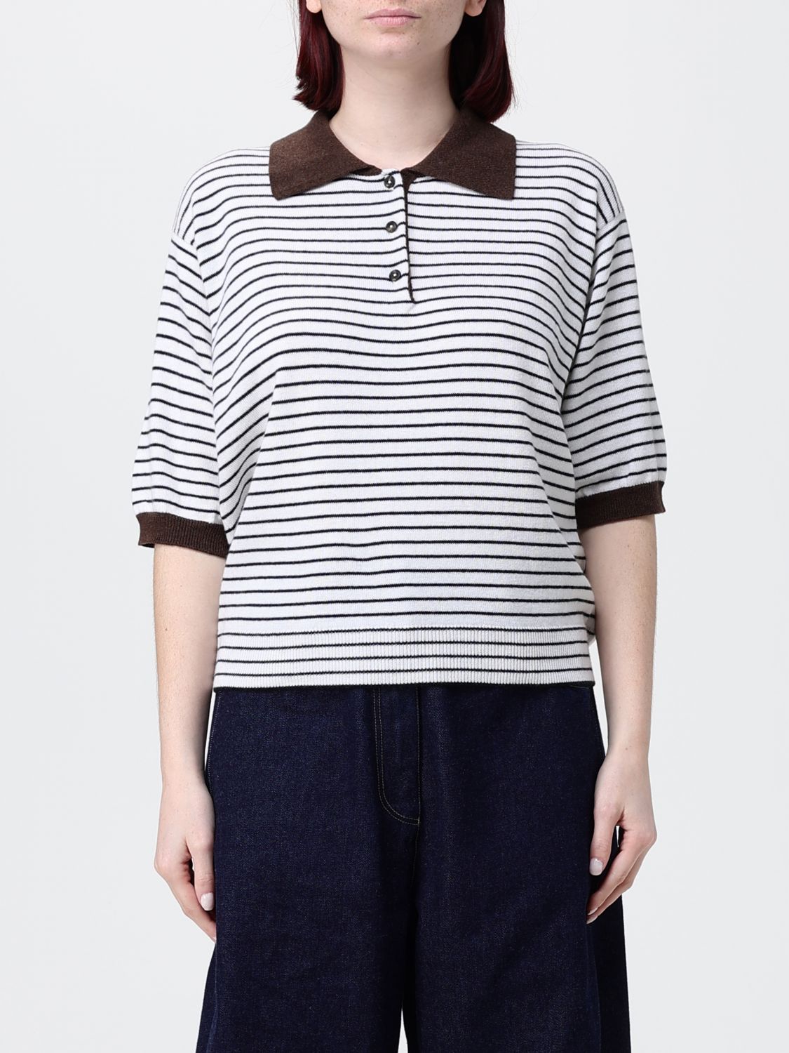 Sweater Woman color Brown