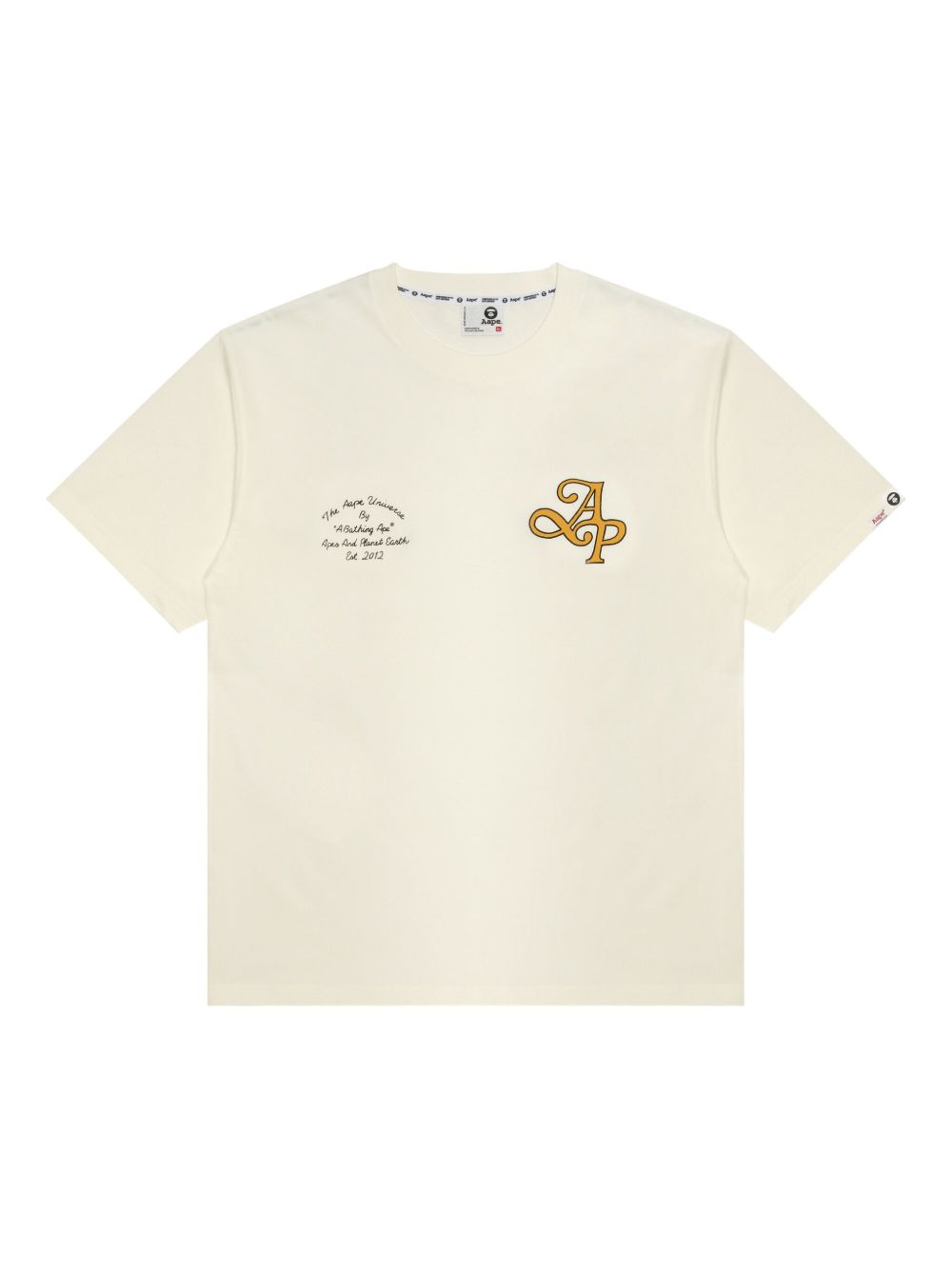 AAPE BY *A BATHING APE® logo-print T-shirt - Black