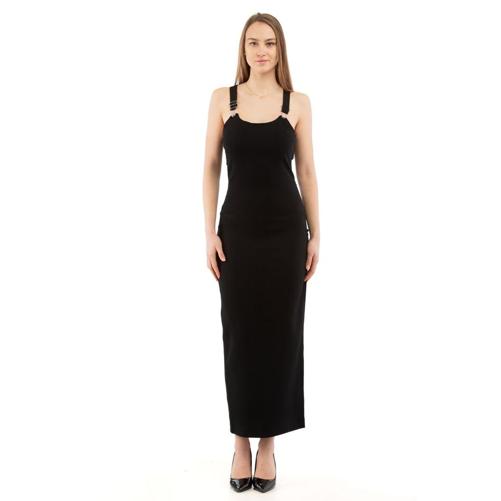 Knit Tank Dress — Black