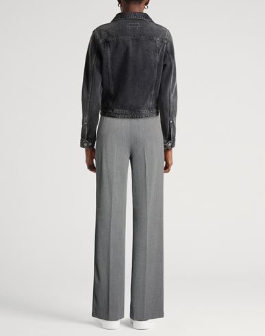 Woman Pants Grey Size 8 Polyester, Viscose, Elastane