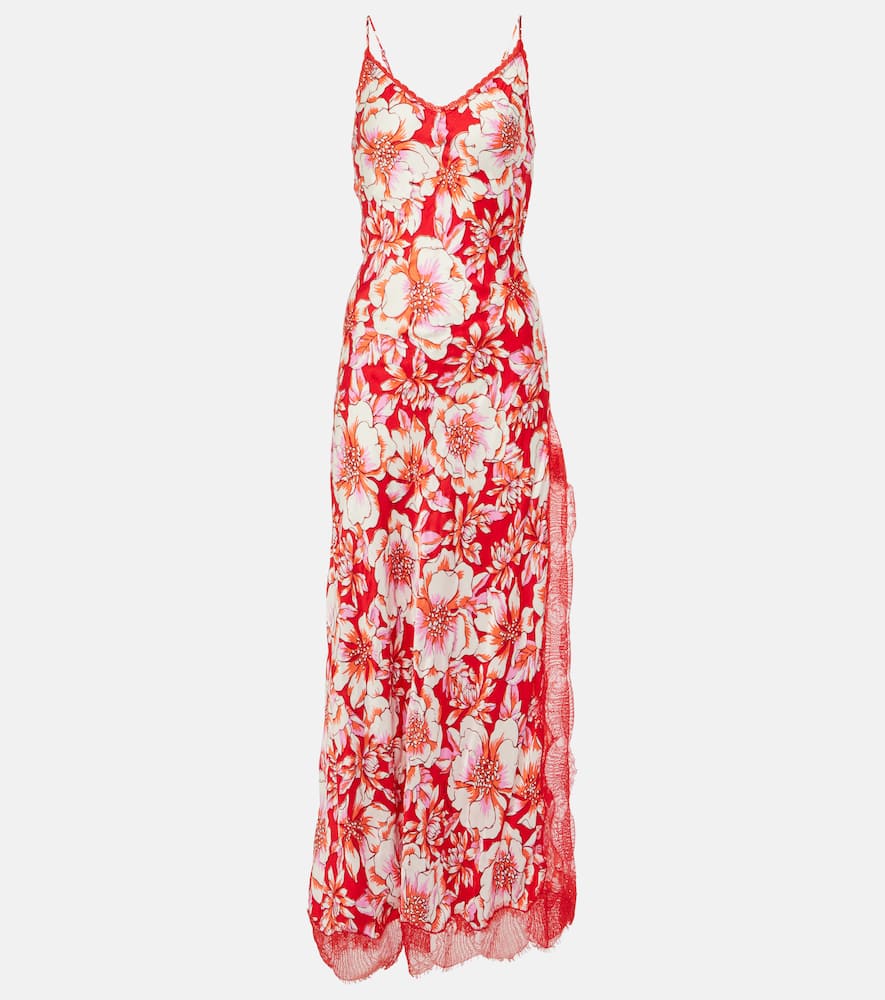 Lucia printed midi dress