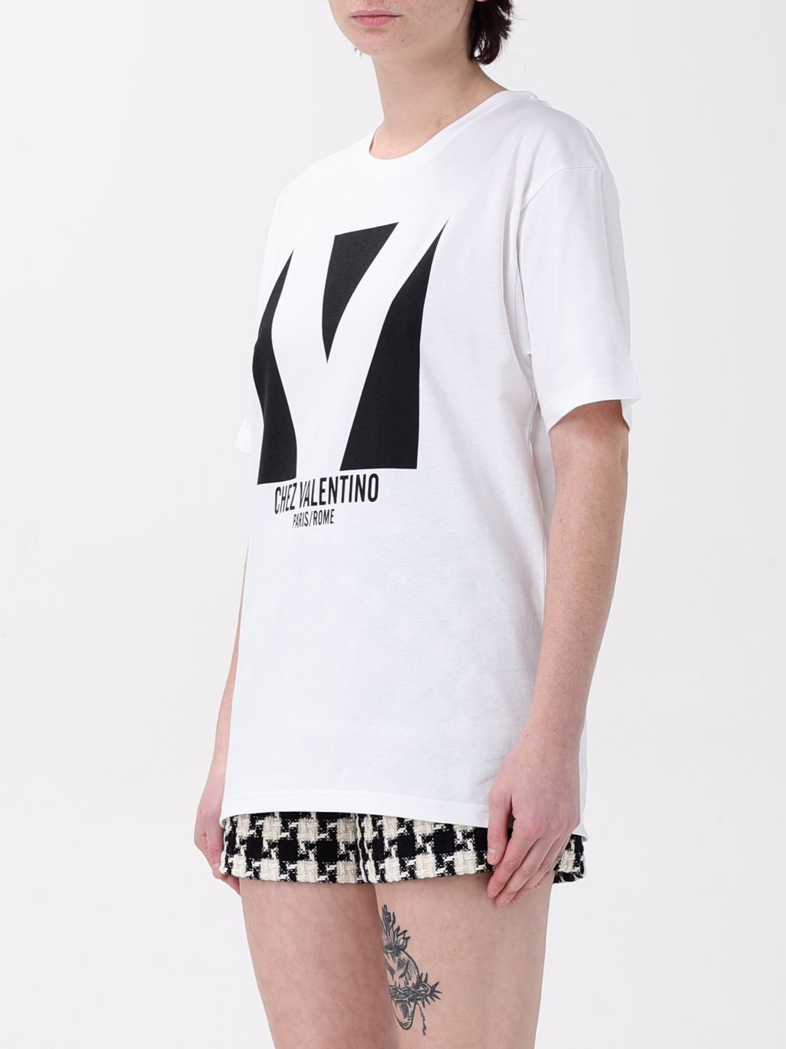 Top Woman color White