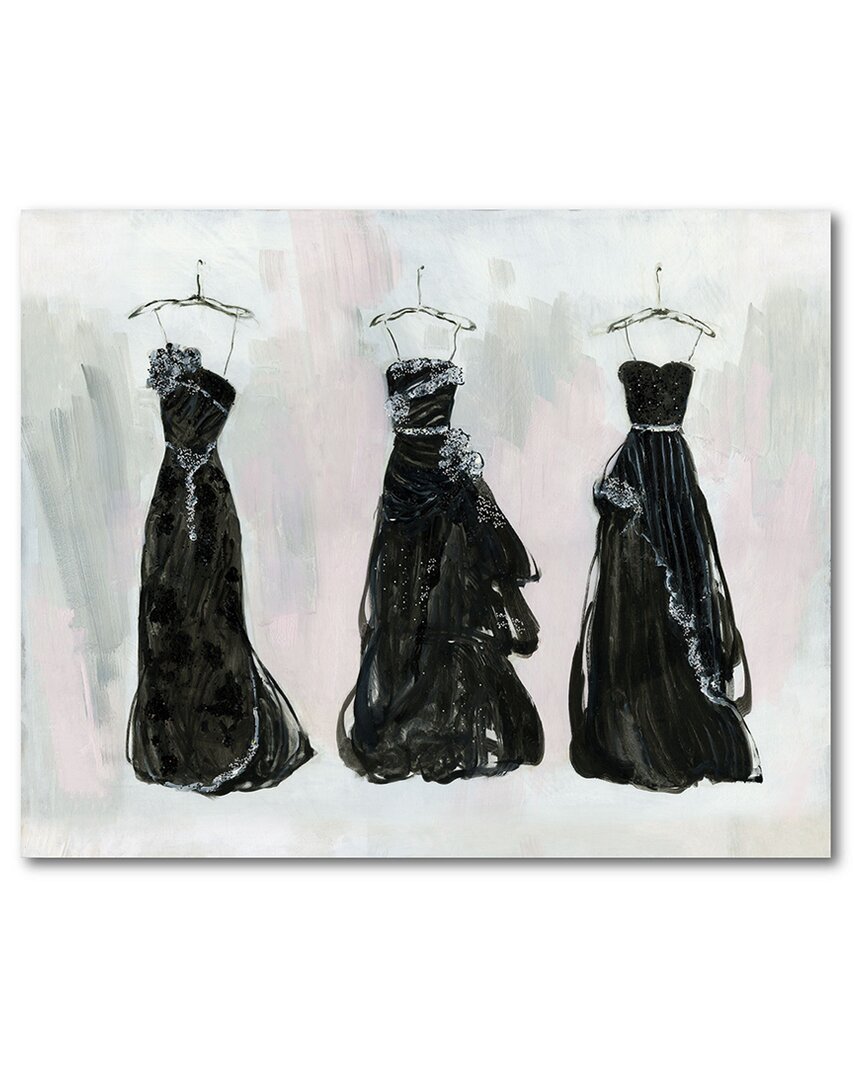 Black & Bling I Canvas Wall Art