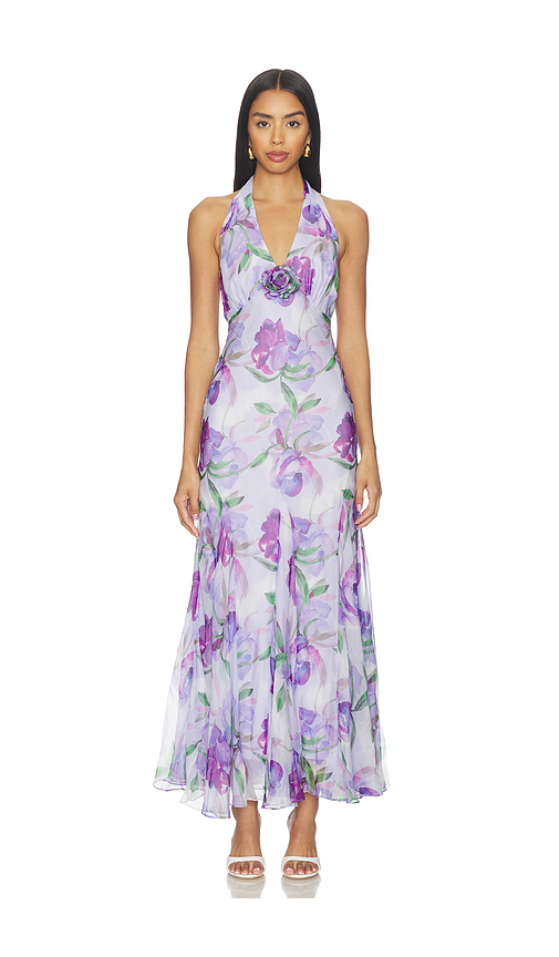 ASTR the Label Yasmeen Dress in Purple. L. Also in M