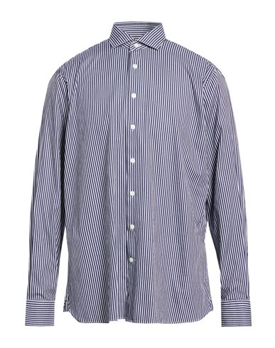Man Shirt Navy Size M Cotton