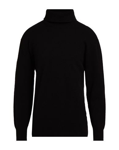 Man Turtleneck Black Size XL Wool, Cashmere