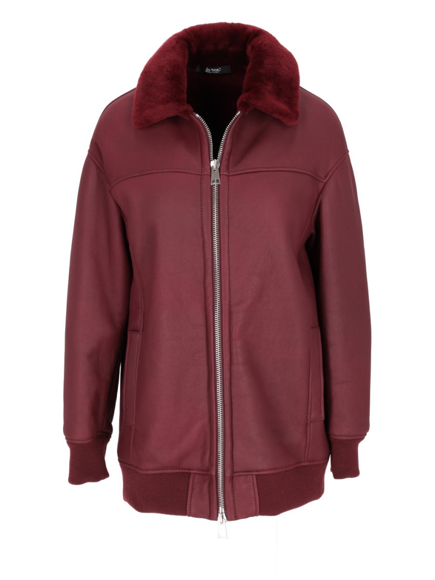 Maroon Regular Fit Jacket