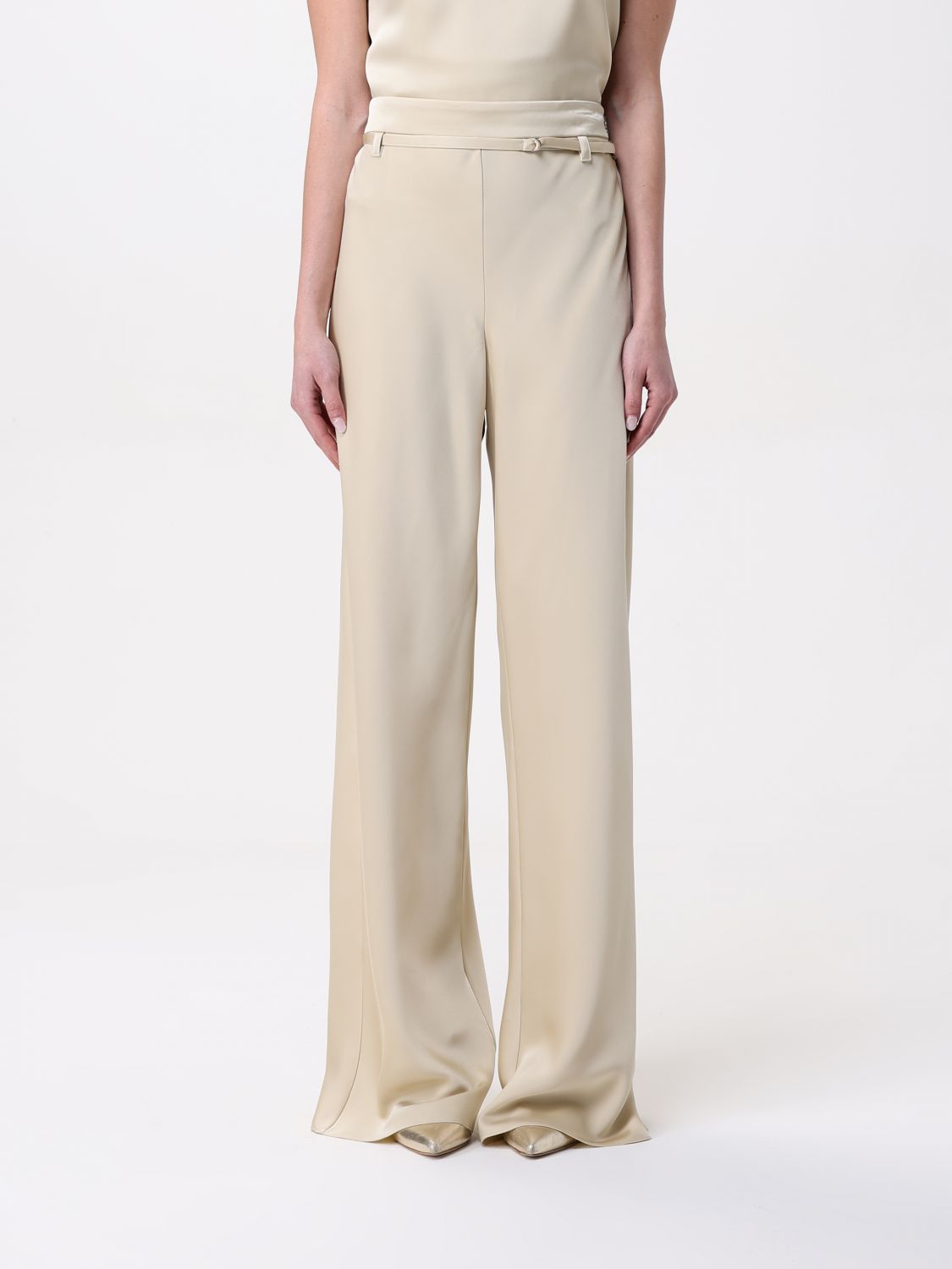 Pants Woman color Gold