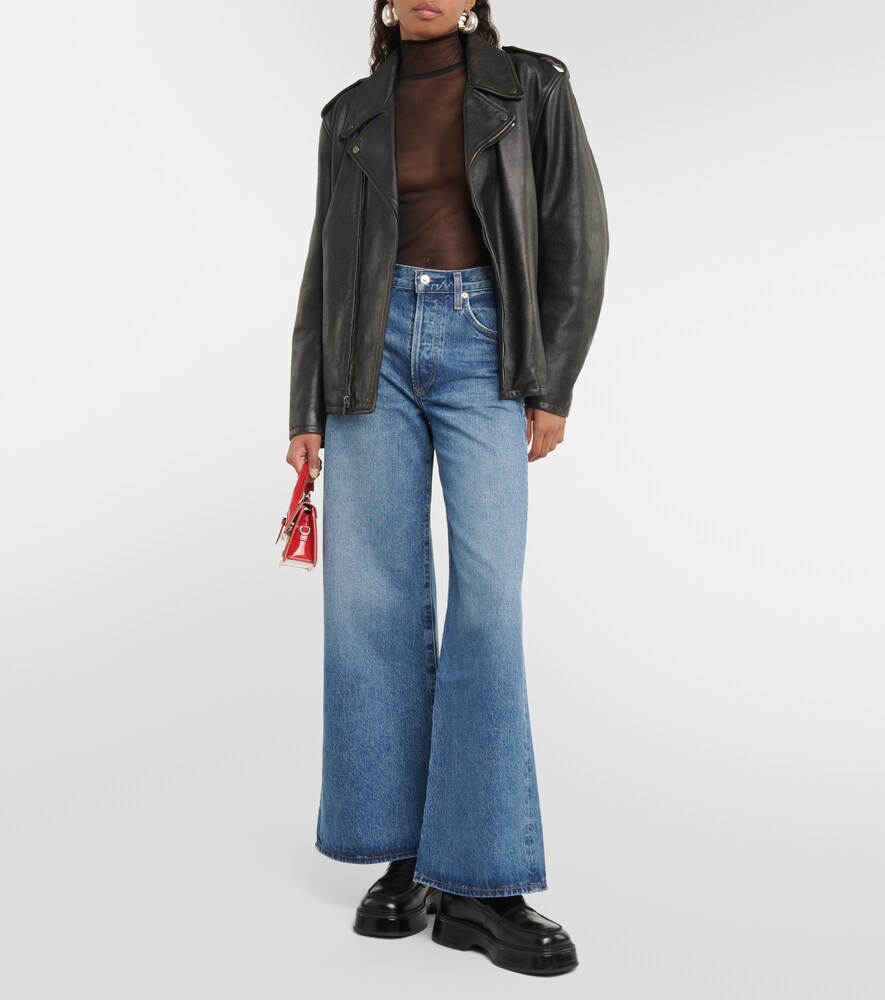 Beverly high-rise bootcut jeans