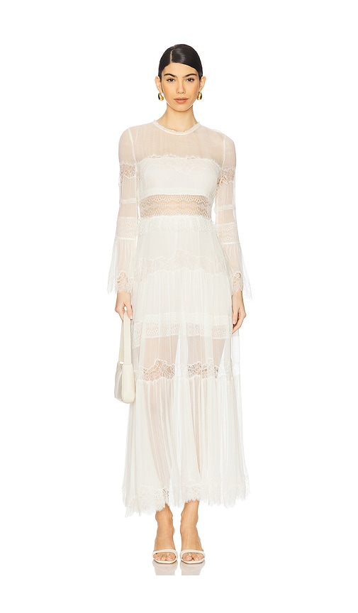 LoveShackFancy Rosney Dress in Ivory. 6. Also