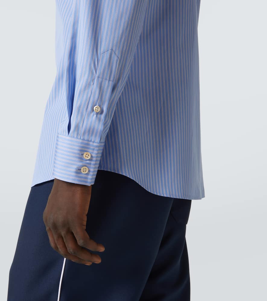 Striped cotton shirt