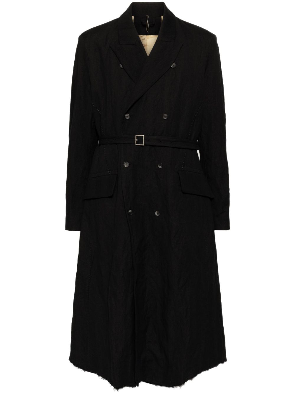 Single breasted coat - Black