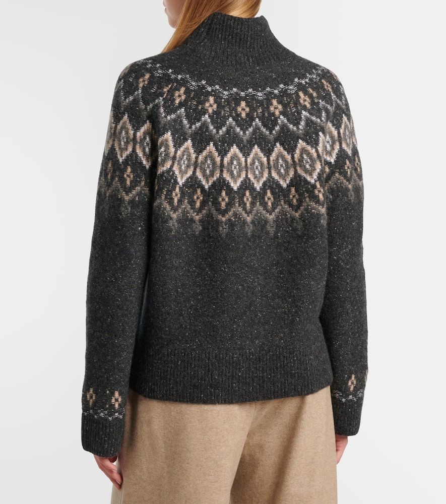 Cashmere turtleneck sweater