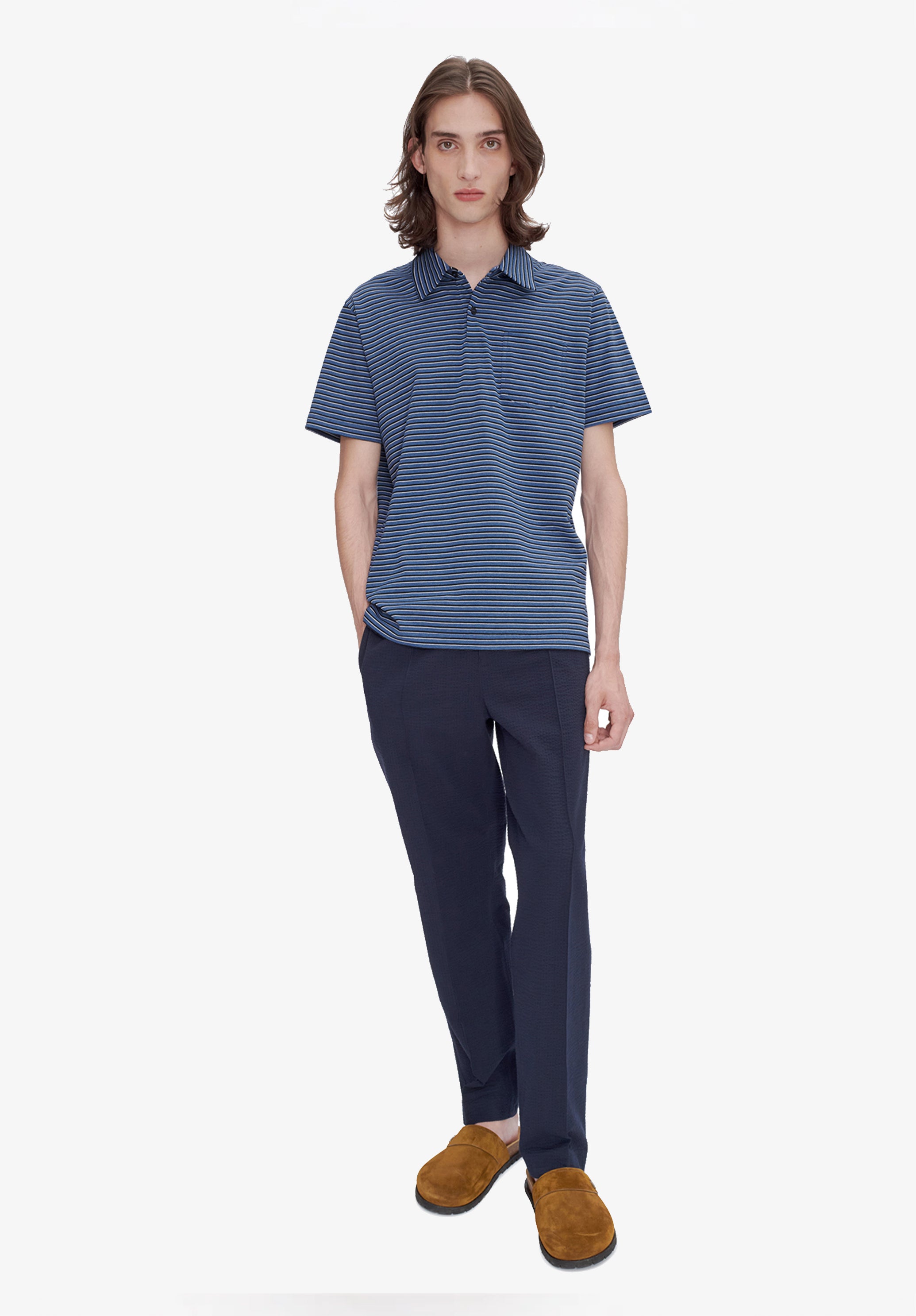 A. P.C. Men's Joaquin pants Size: 46 in Dark navy blue