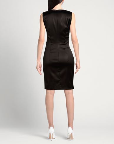 Woman Mini dress Black Size 6 Acetate, Polyamide, Elastane