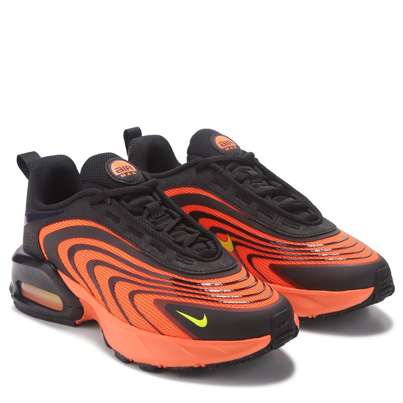 Kids' Air Max Fire Sneaker Big Kid Shoes (Black/Orange)