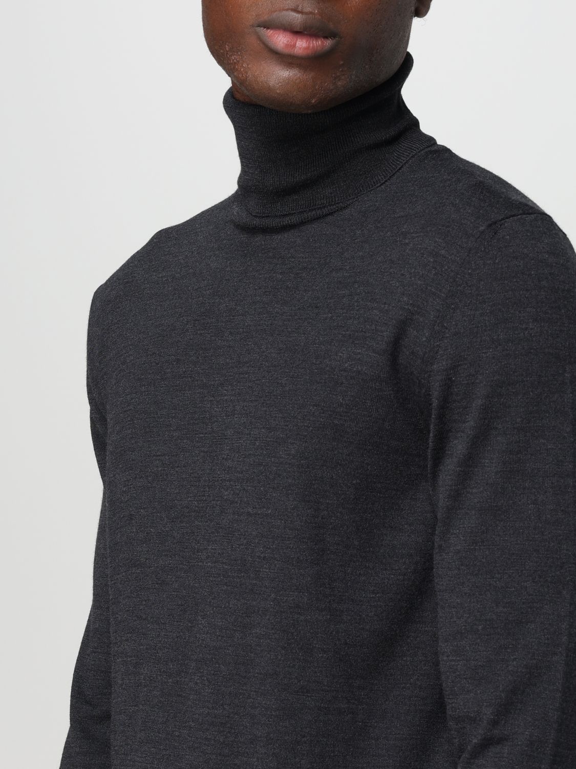 Sweater Men color Charcoal