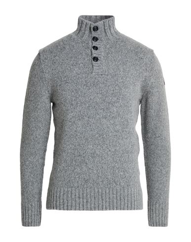 Man Sweater Grey Size M Wool, Nylon