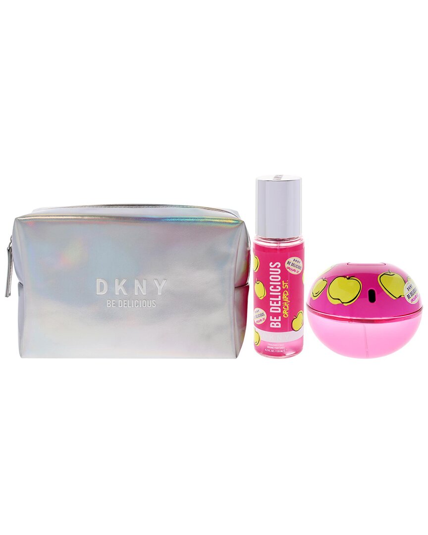 DKNY Women's Be Delicious Orchard St 3pc Gift Set