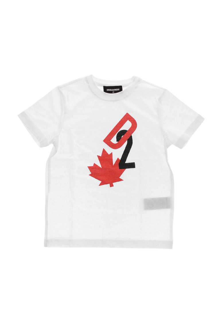 Boys White Regular T-Shirt