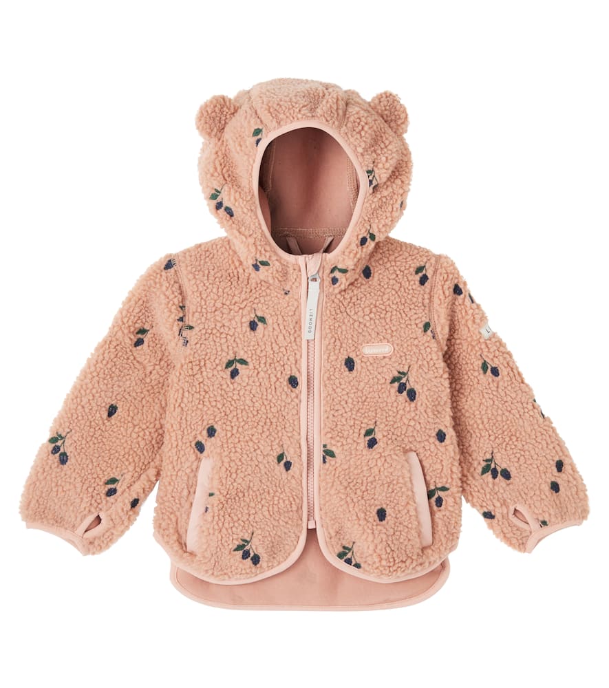 Baby Mara embroidered pile jacket