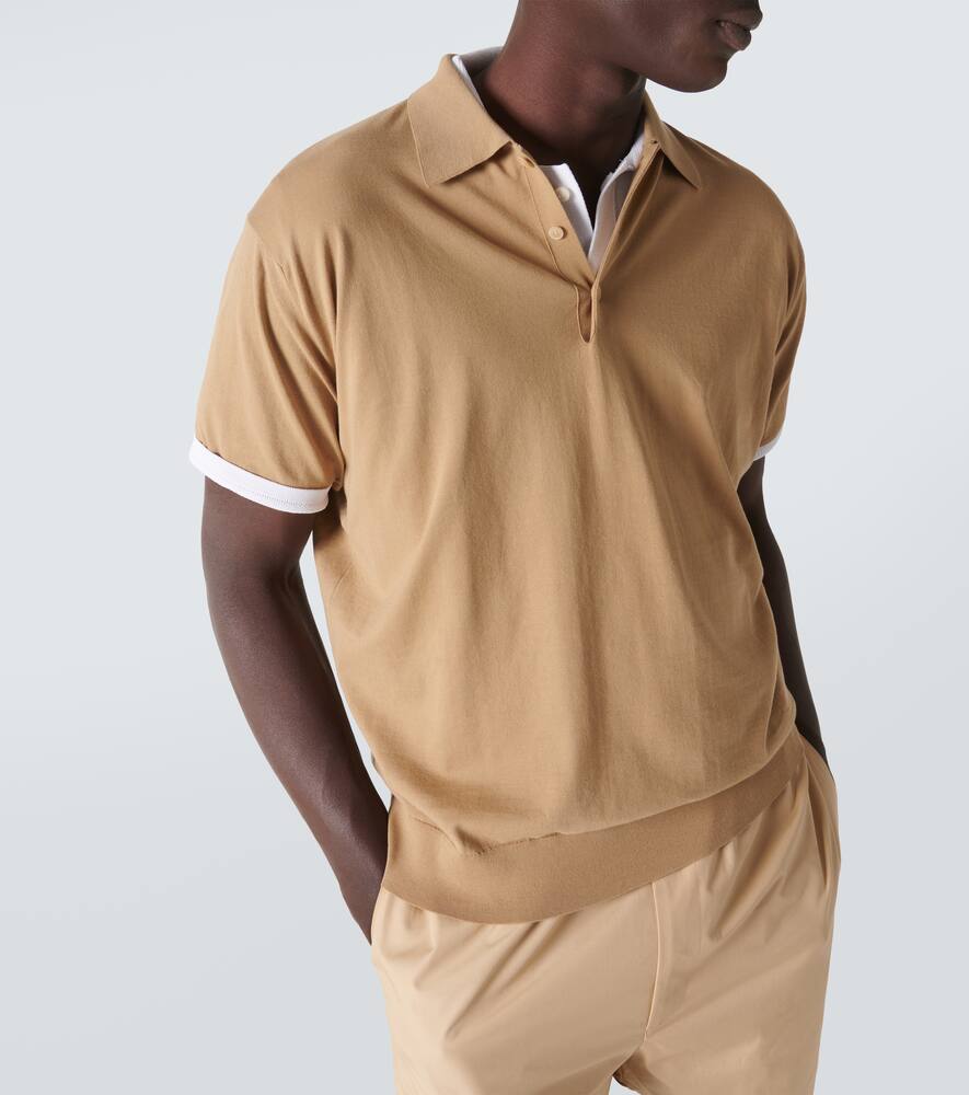 Cotton polo shirt