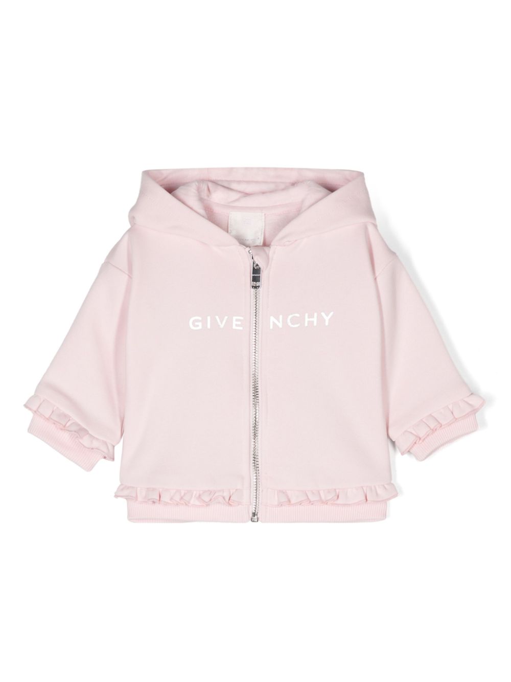 Logo-print hoodie - Pink