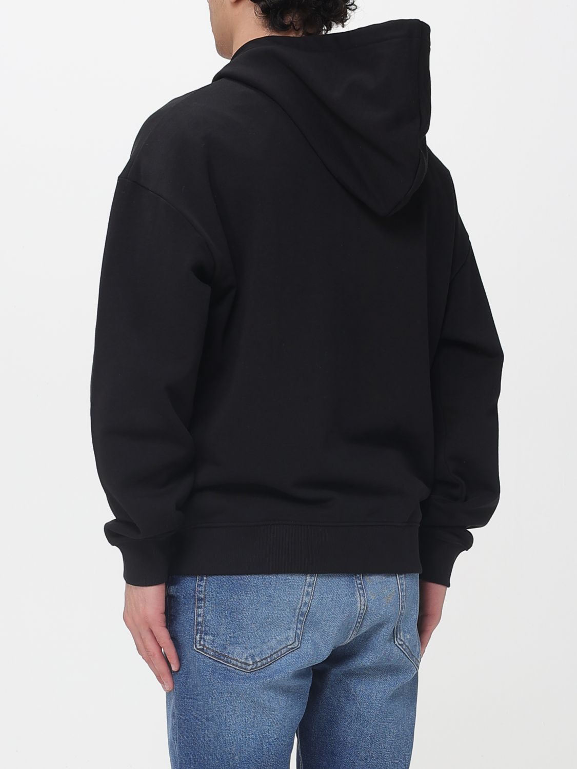 Sweatshirt Men color Black
