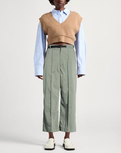 Woman Pants Military green Size 1 Polyester, Aramid fiber