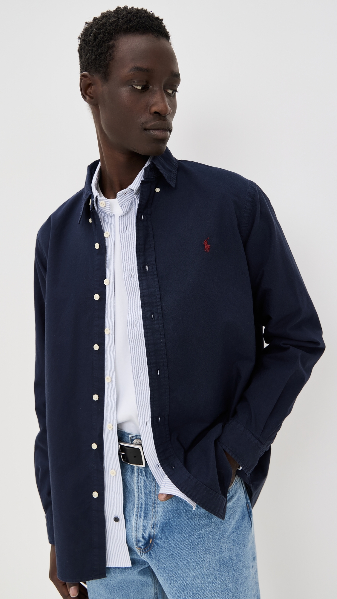 Classic Fit Garment Dyed Oxford