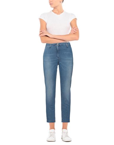 Woman Jeans Blue Size 30 Cotton, Lyocell, Elastomultiester, Elastane