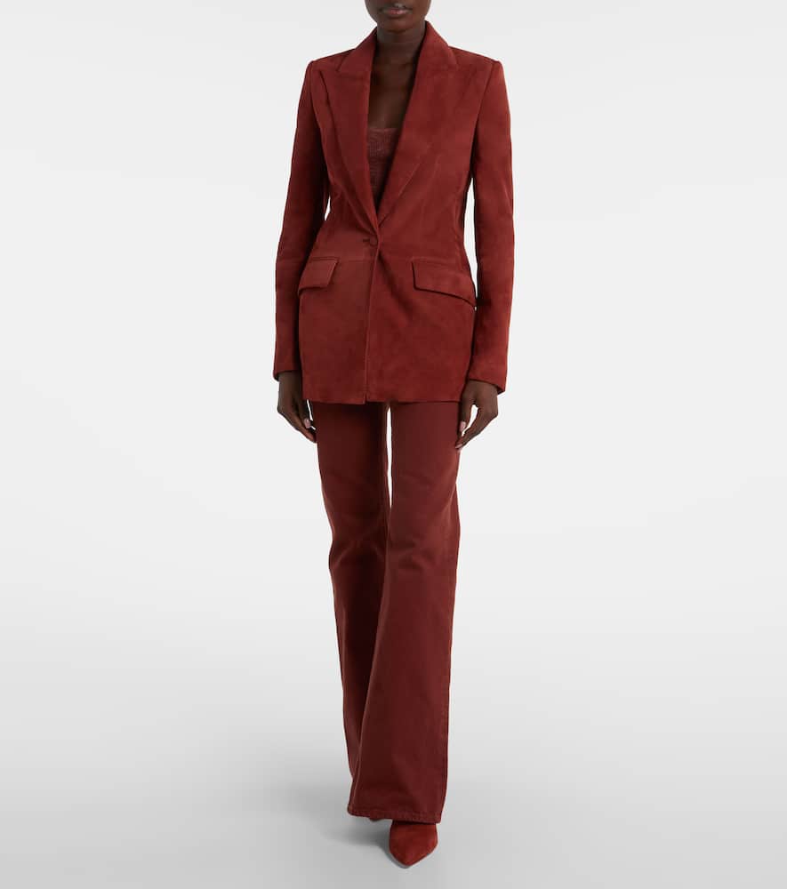 Leiva suede blazer