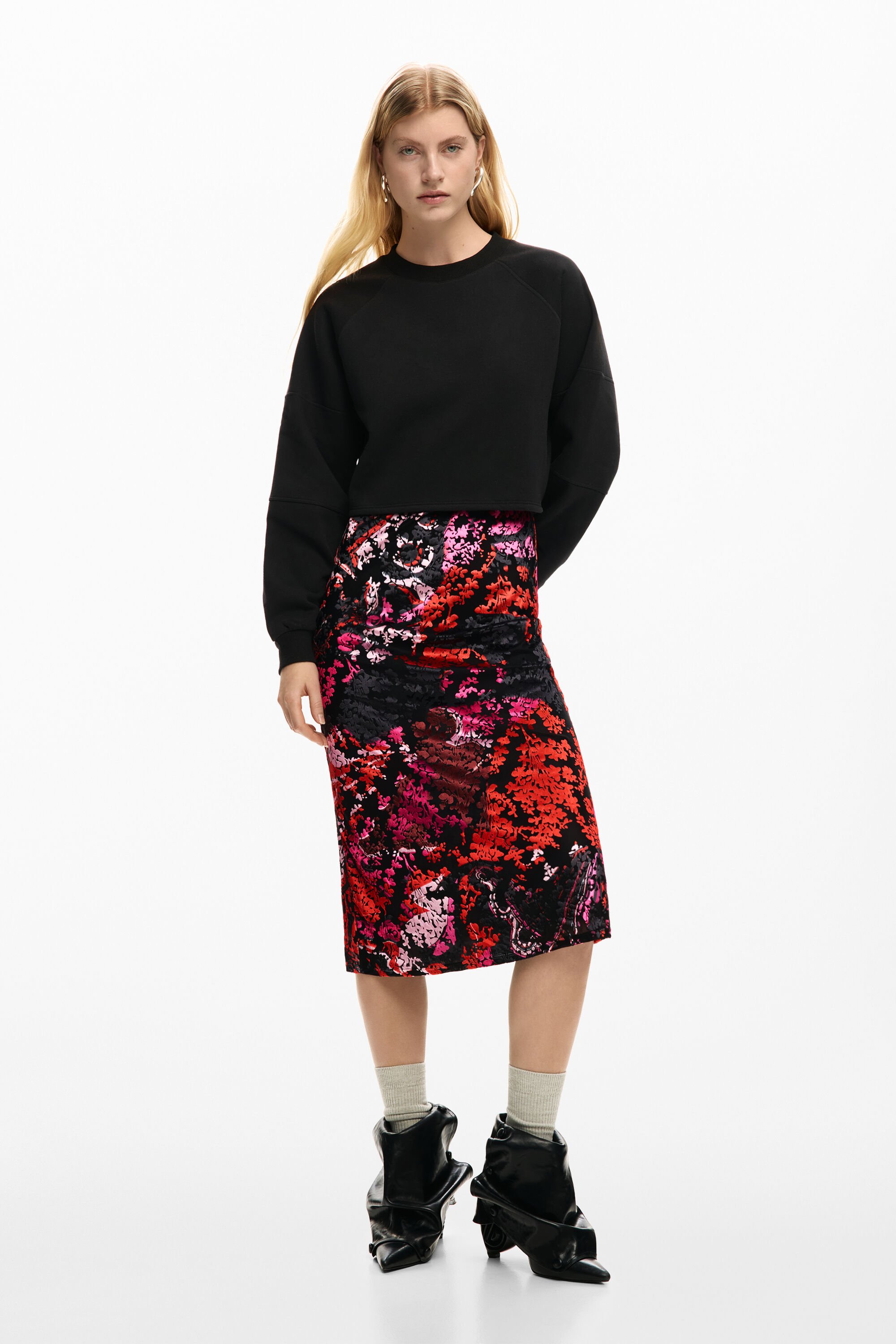 2-in-1 dress designed by mr. christian lacroix