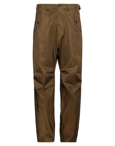 Man Pants Military green Size 34 Cotton