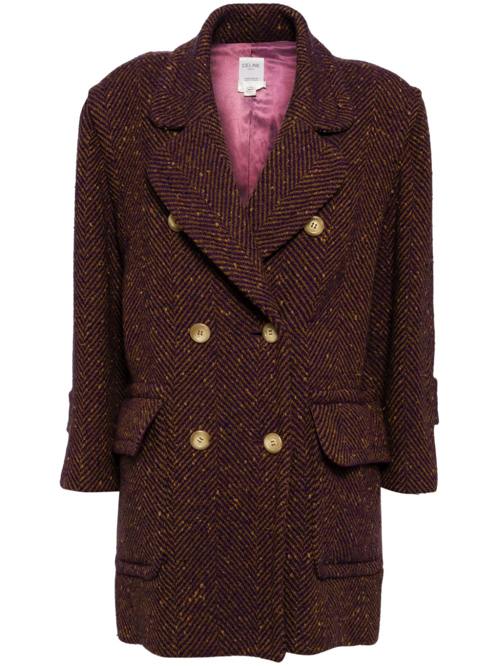 Double breasted coat - Blue