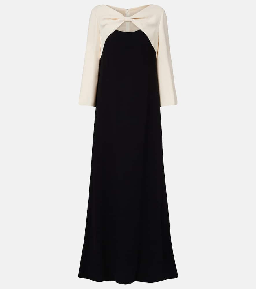 Silk gown