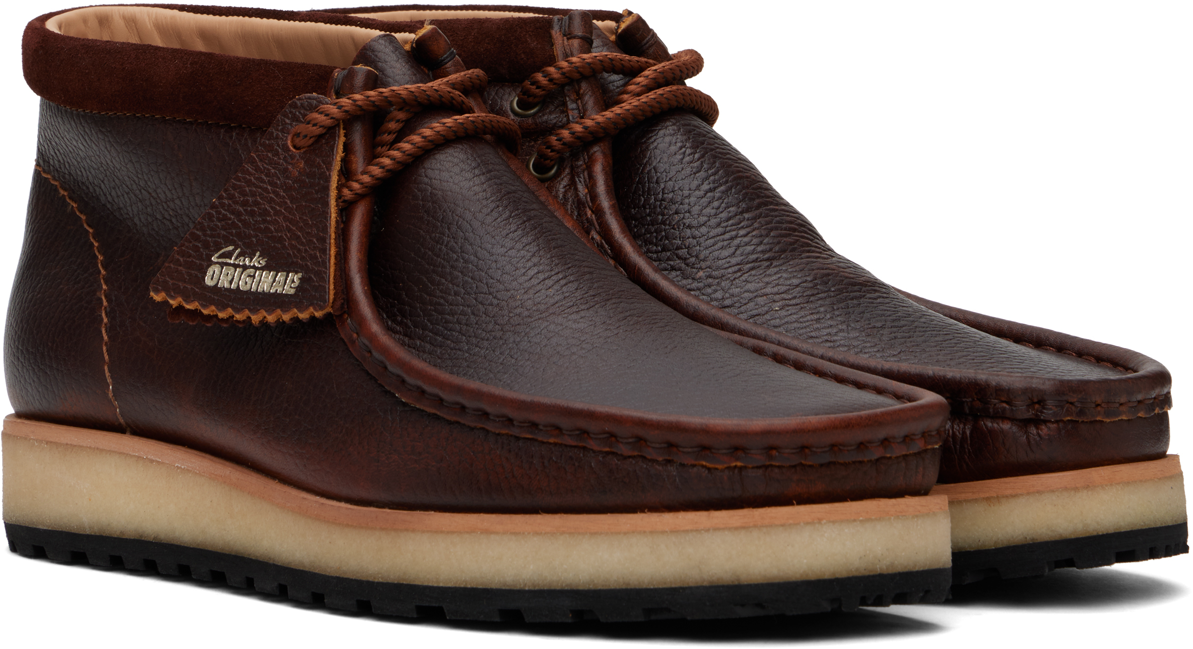 Clarks Originals Tan Wallabee Scout Desert Boots