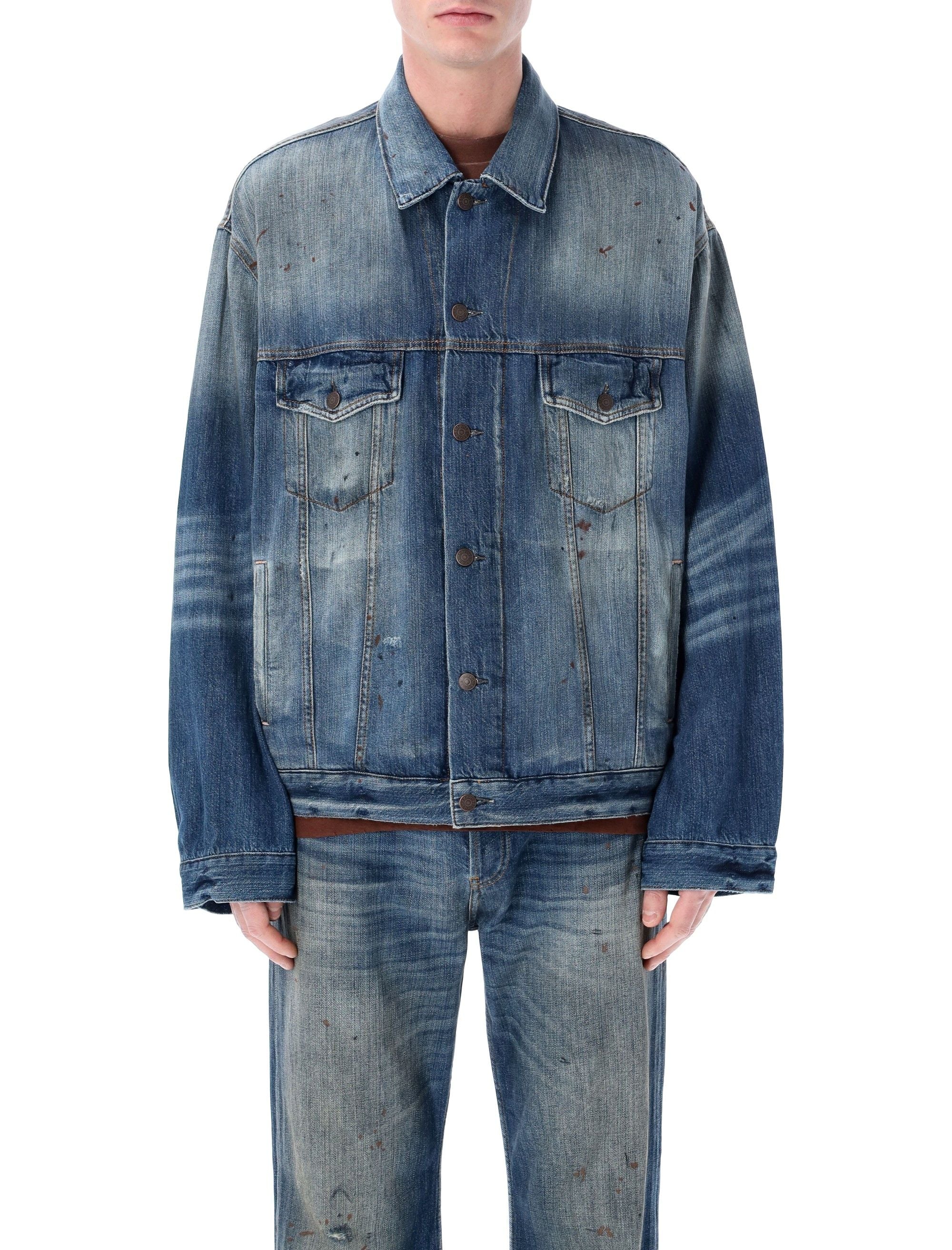 Refined Organic Cotton Jacket for Men - Size M/L