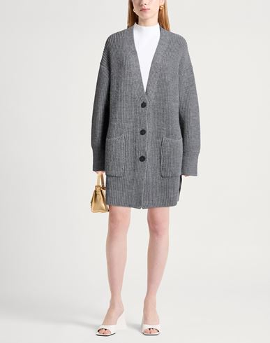 Woman Cardigan Grey Size S Wool, Acrylic