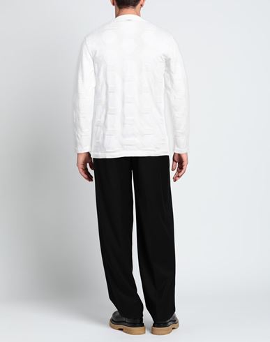 Man Sweater White Size XL Cotton, Polyester