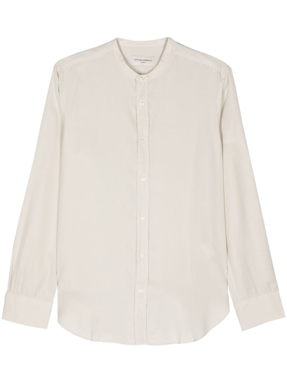 Gaspard lyocell shirt - Neutrals