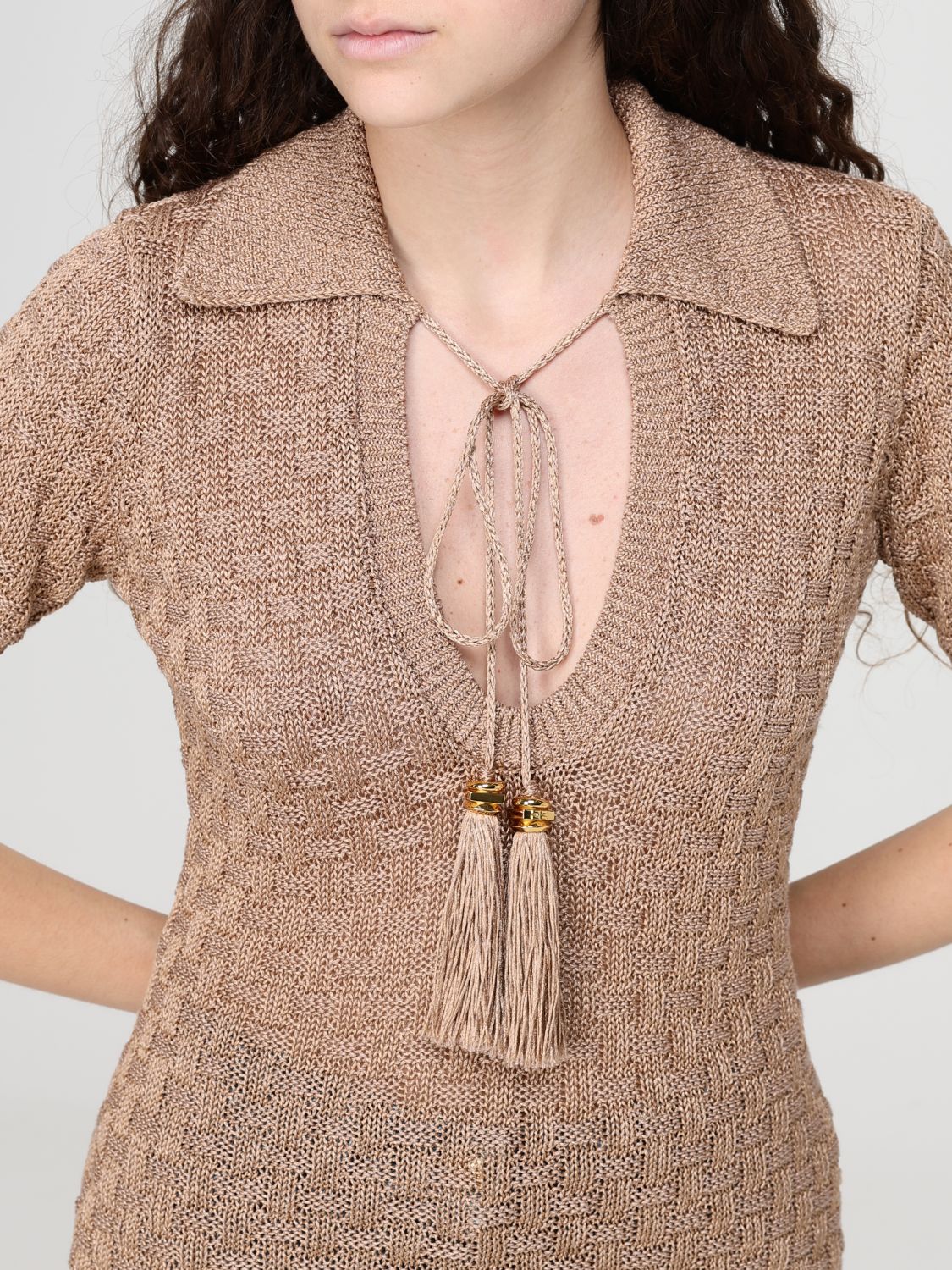 Sweater Woman color Camel