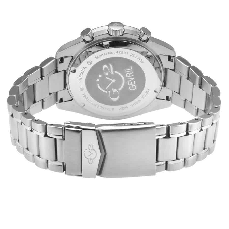 Freccia Chronograph Quartz Black Dial Mens Watch 42901B